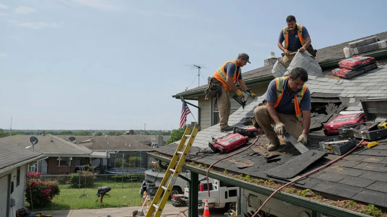 Roof Repair in Somerville, TX near me